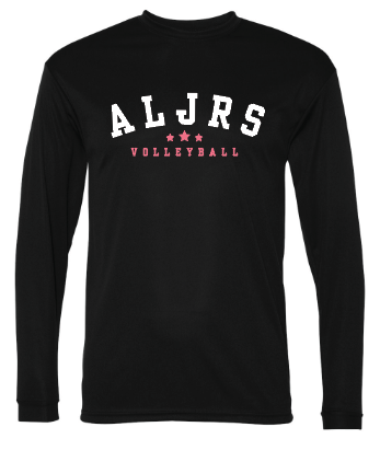 Alabama Juniors Black ALJRS Long Sleeve DriFit